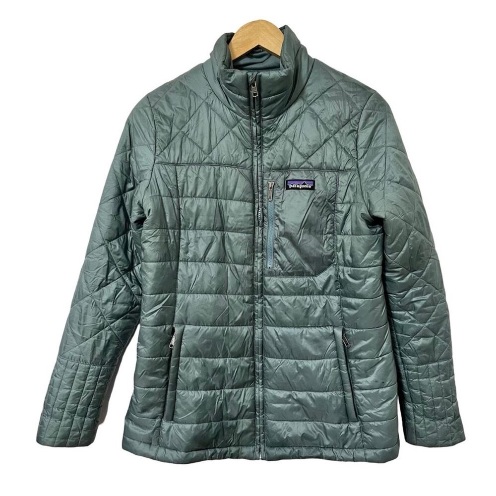 Patagonia Women's Radalie Full Zip Jacket Size M Teal Blue Outdoor Gorpcore